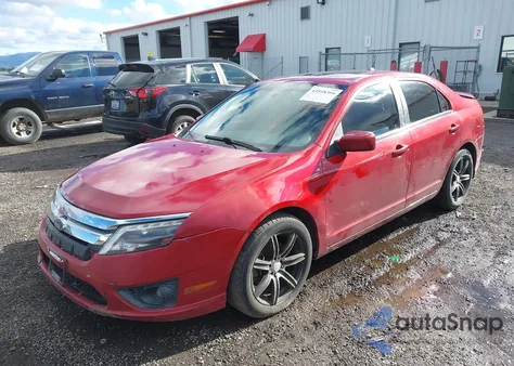 2010 Ford Fusion Se from USA, damaged, VIN 3FAHP0HAXAR122397